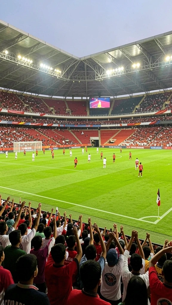 Tampilan pertama permainan yang menarik dan penuh warna.