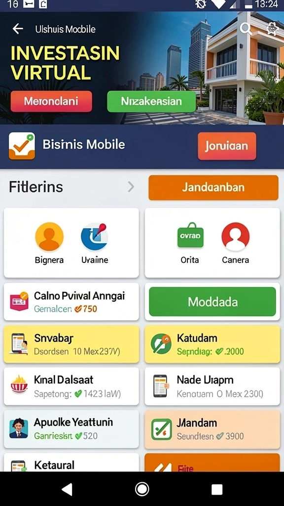 Tantangan level yang beragam dan mendebarkan.