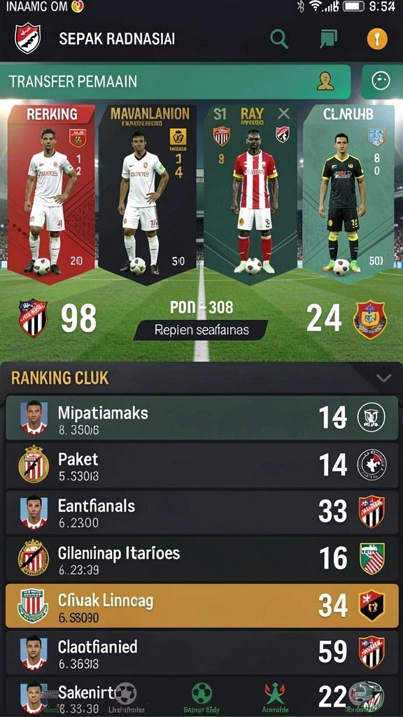 Tampilan antarmuka yang menarik dan intuitif.