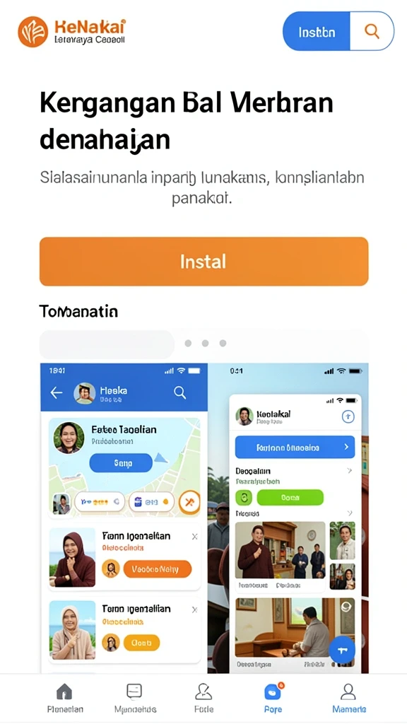Screenshot memperlihatkan karakter dengan skill unik.