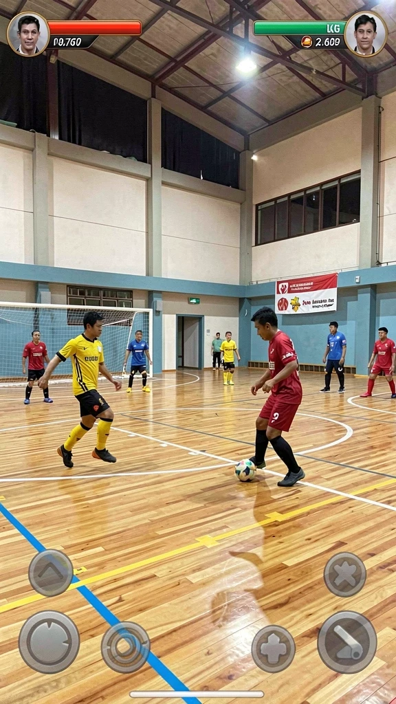 Screenshot gameplay yang memperlihatkan keragaman permainan.