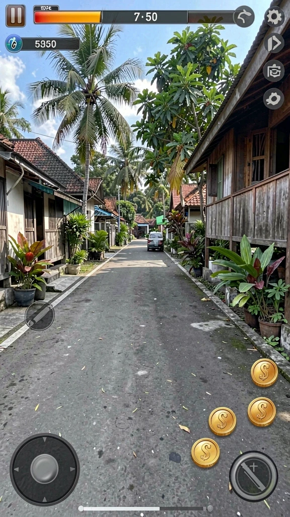 Screenshot fitur sosial untuk mengajak teman bermain.