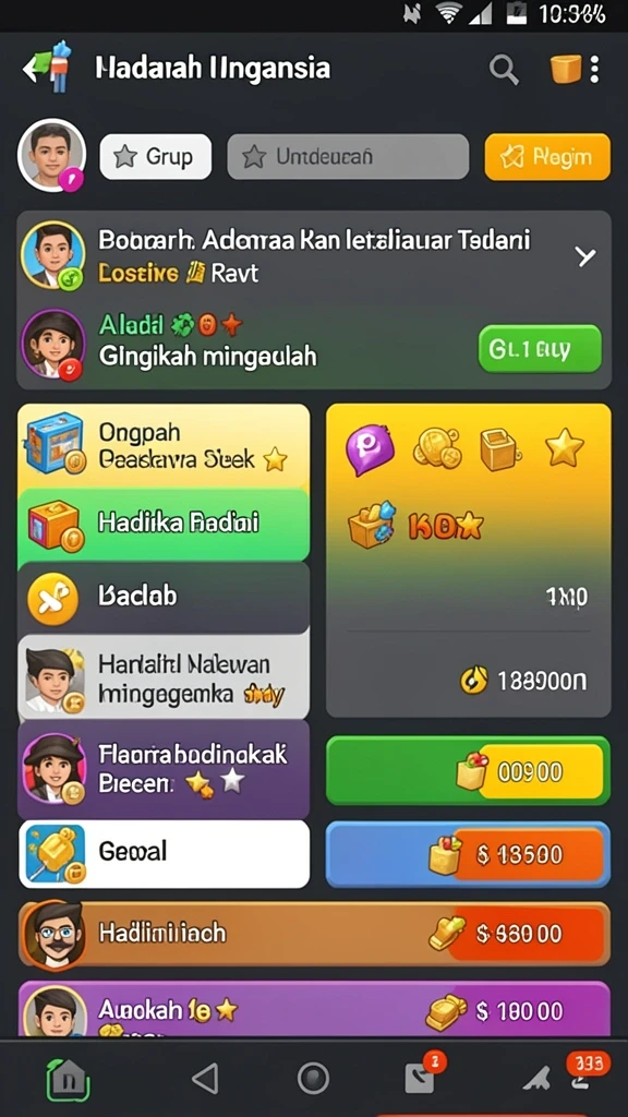 Setiap level menawarkan tantangan yang unik dan seru.