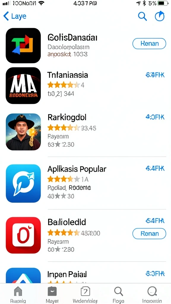 Lingkungan permainan yang beragam dan menantang.