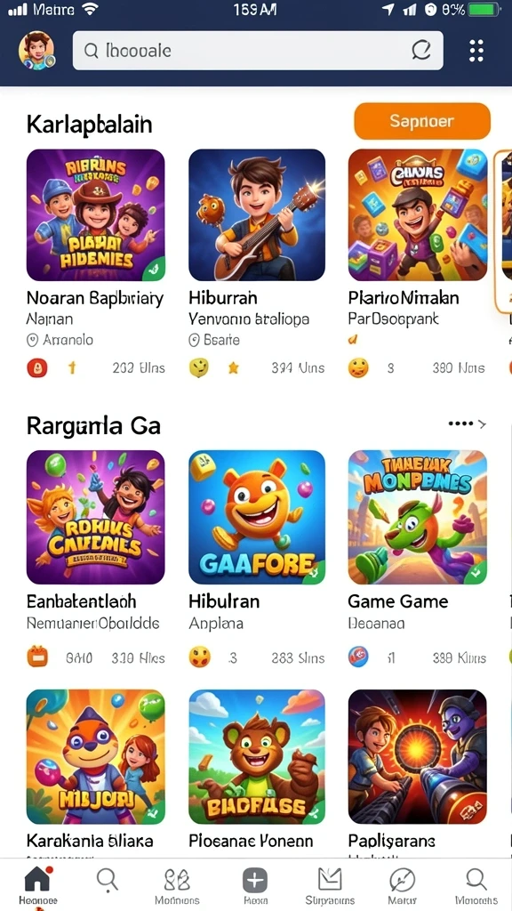 Tampilan antarmuka yang intuitif dan menarik.