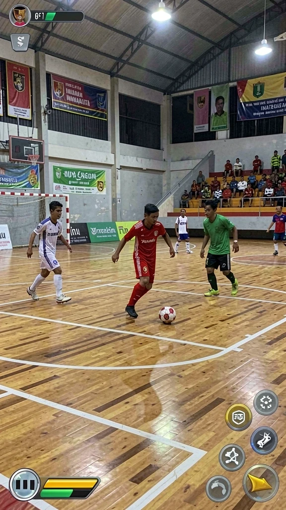 Tampilan animasi yang memukau saat menang.