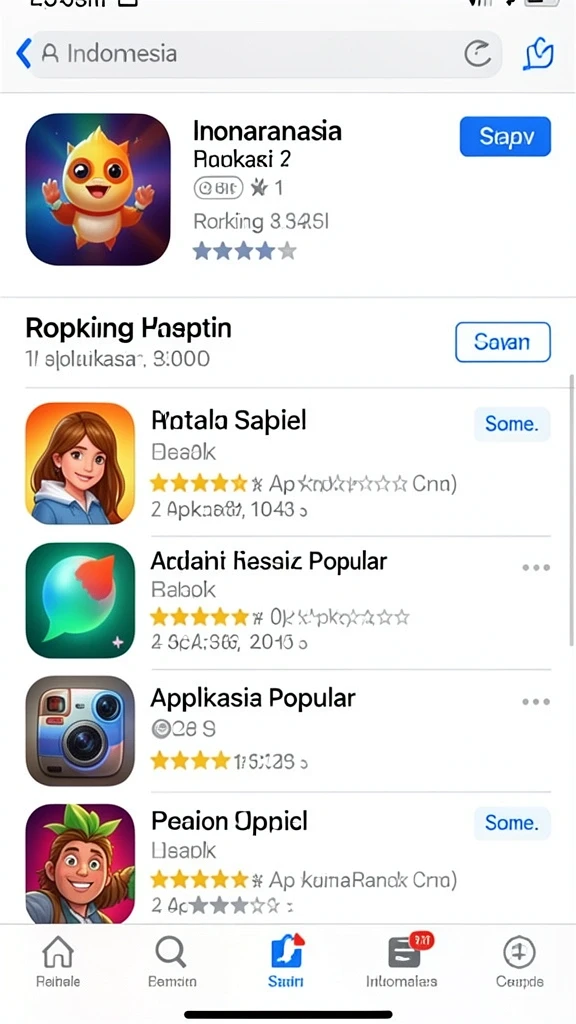 Tampilan grafis yang menawan dalam game.