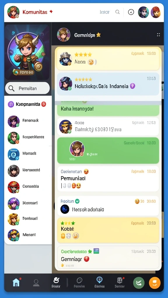 Bergabung dengan teman dalam mode multiplayer seru.
