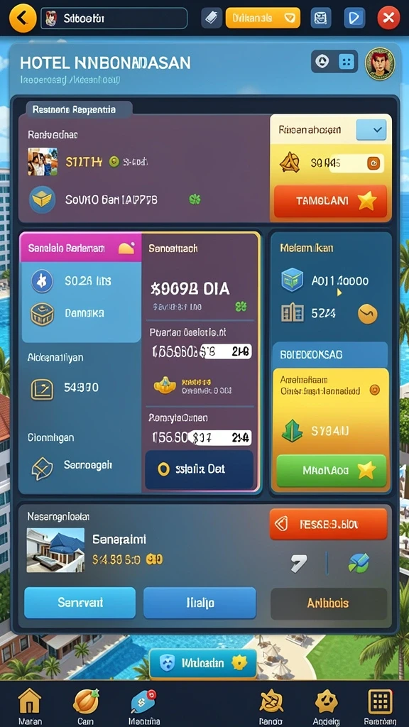 Fitur komunitas yang memungkinkan pemain berinteraksi.