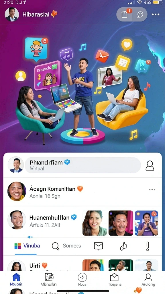 Tampilan antarmuka pengguna yang intuitif di DMD686.