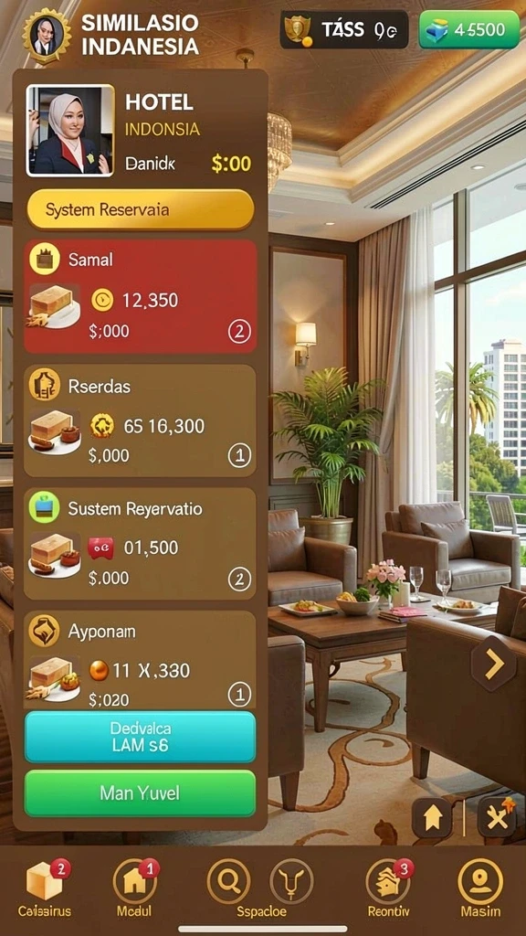 Salah satu level menantang yang ada di DMD686.
