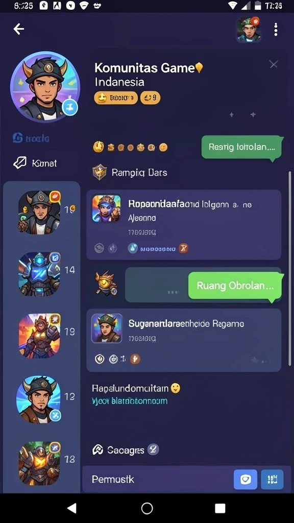 Tampilan antarmuka yang intuitif dan menarik.
