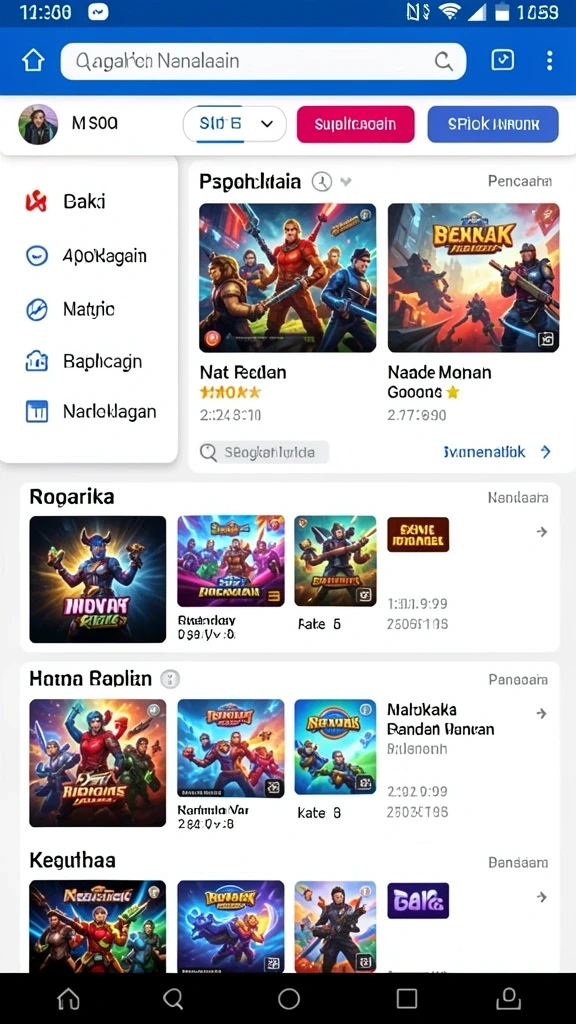Tampilan antarmuka pengguna yang menarik dan mudah digunakan.