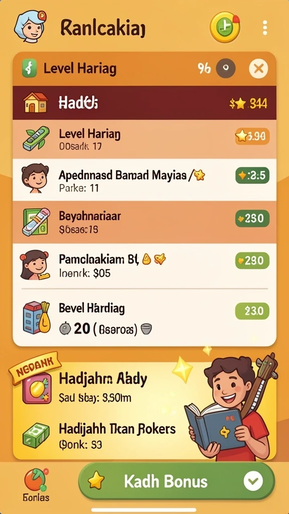Level penuh tantangan menunggu untuk dijelajahi.