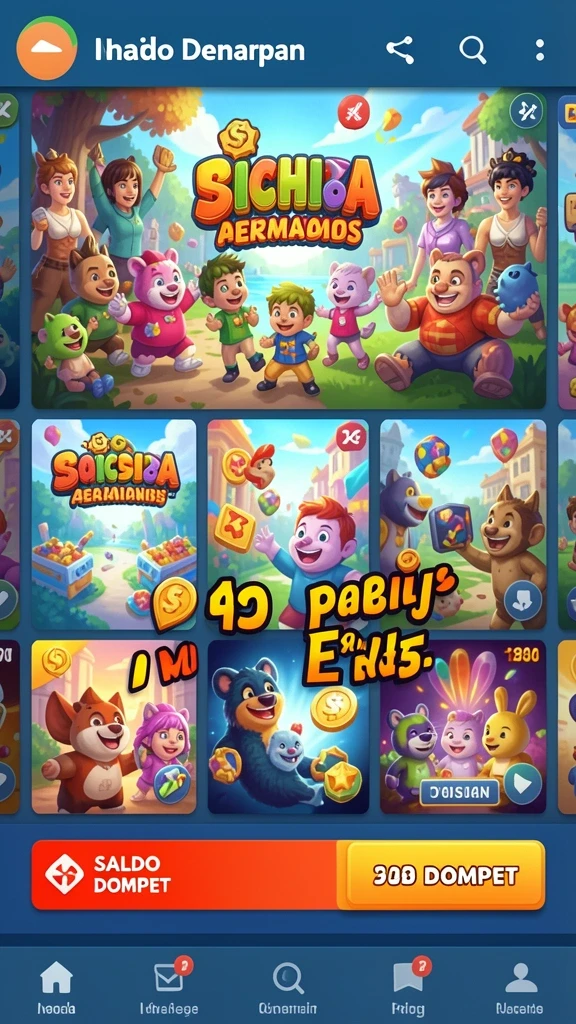 Mode multiplayer yang memungkinkan bermain bersama teman.