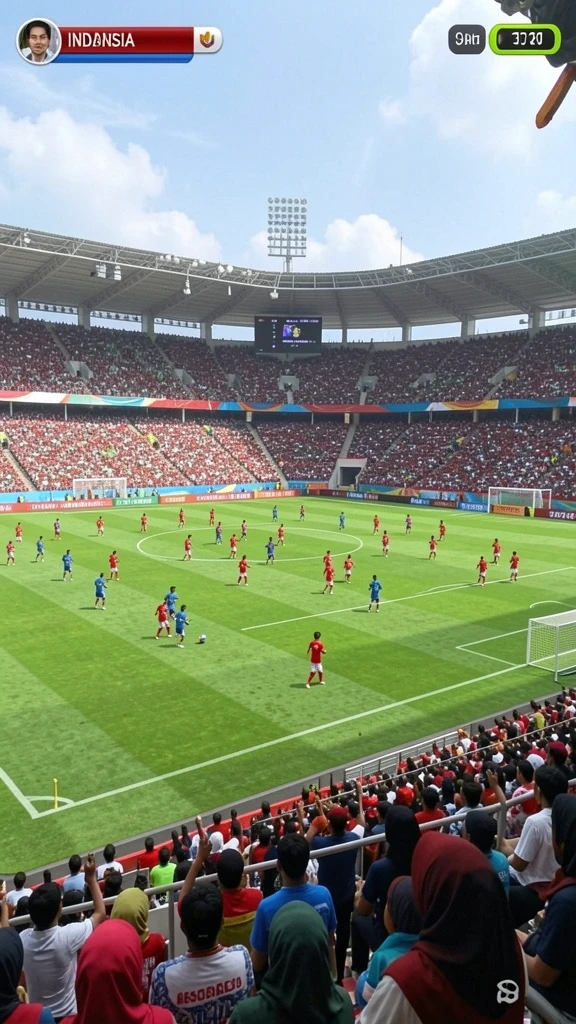 Contoh gameplay yang menegangkan.