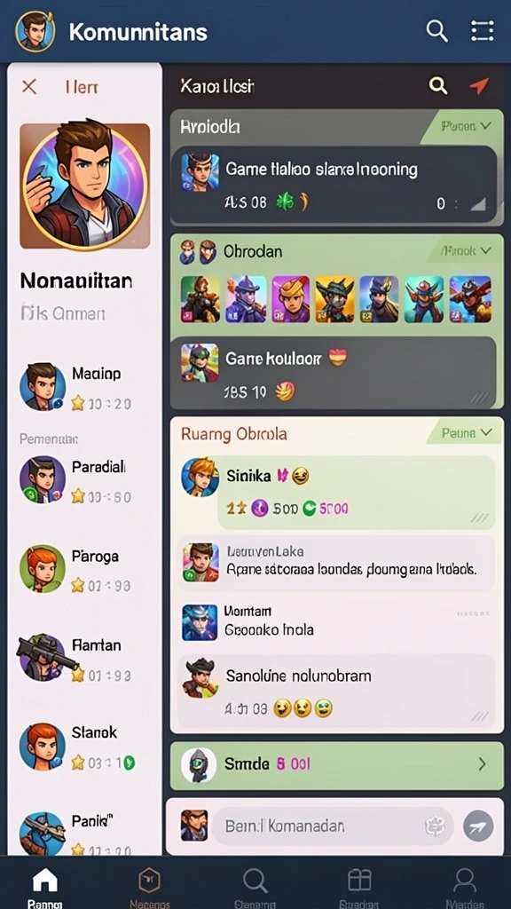 Momen seru saat bermain multiplayer dengan teman.