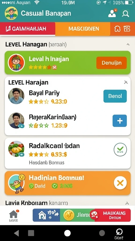 Tampilan antarmuka pengguna yang menarik dan mudah dinavigasi.