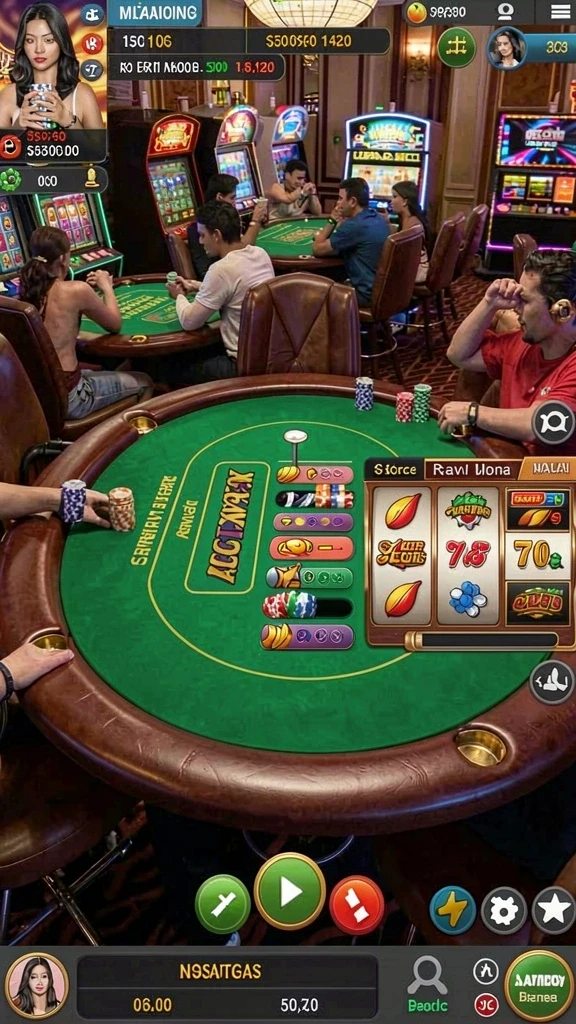 Mode multiplayer yang seru dan interaktif.