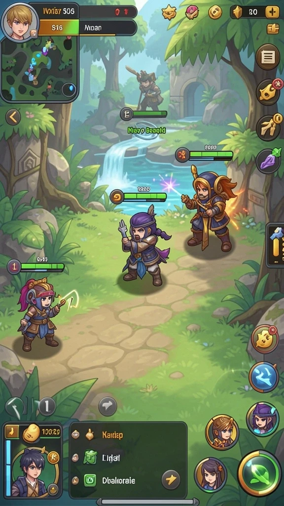 Gameplay yang seru dengan berbagai tantangan menarik.