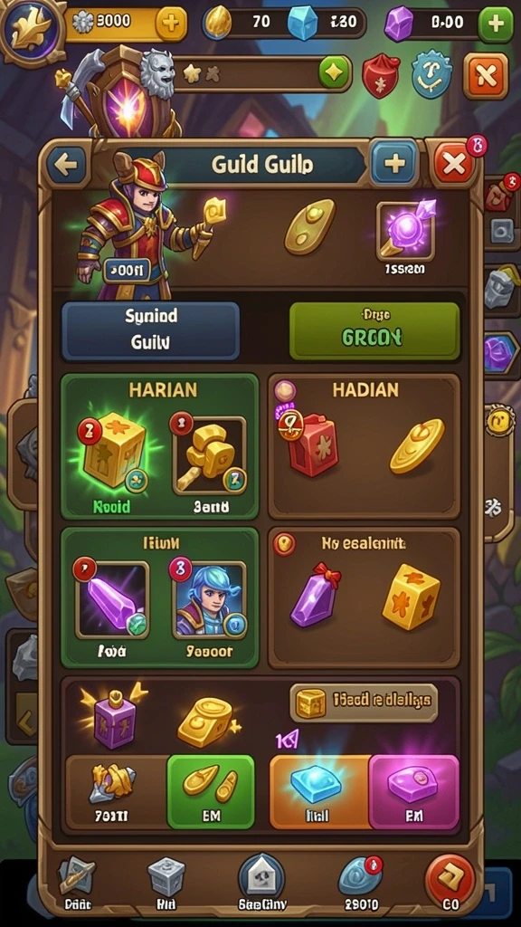 Tampilan awal permainan yang menarik.