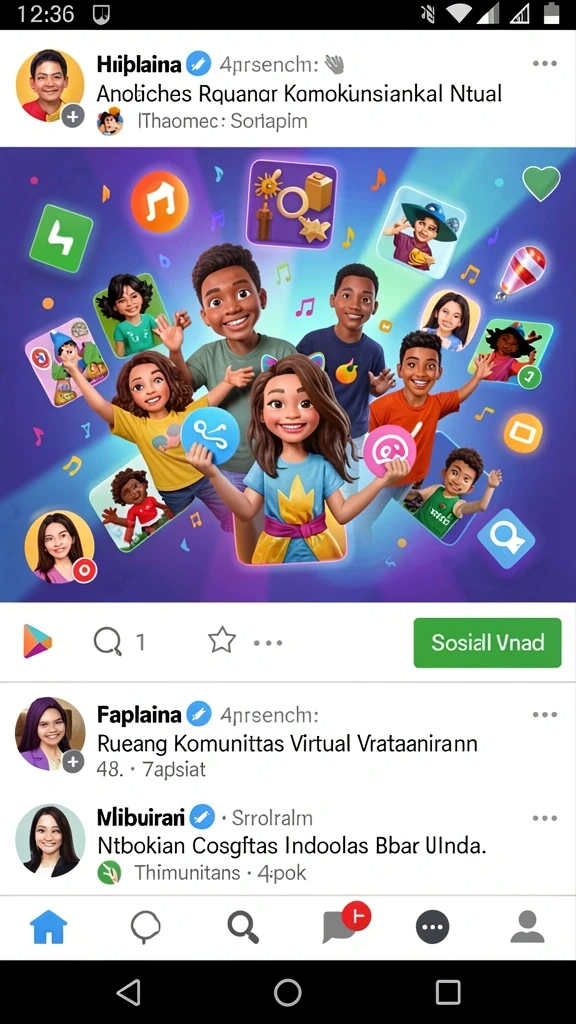 Tampilan antarmuka yang menarik dan user-friendly.