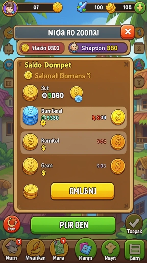 Bonus menarik yang membuat bermain semakin seru.