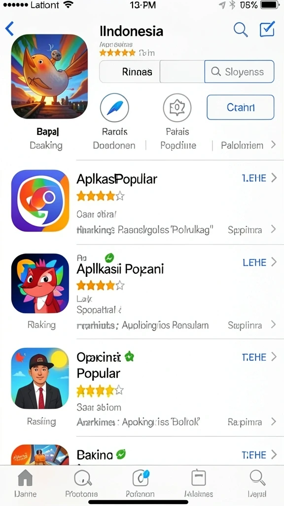 Tampilan antarmuka yang menarik dan mudah digunakan.