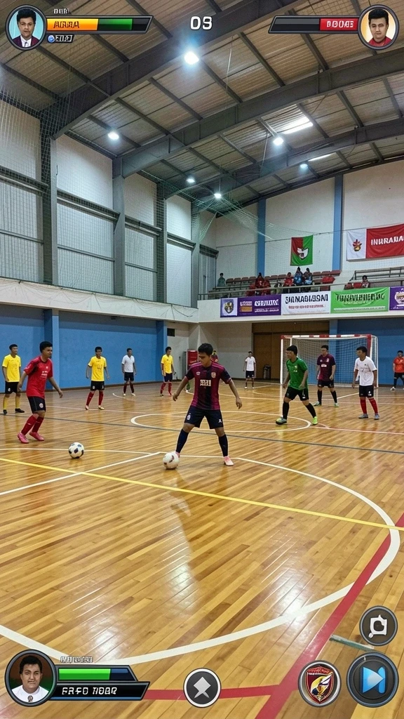 Tampilan utama aplikasi yang menarik.