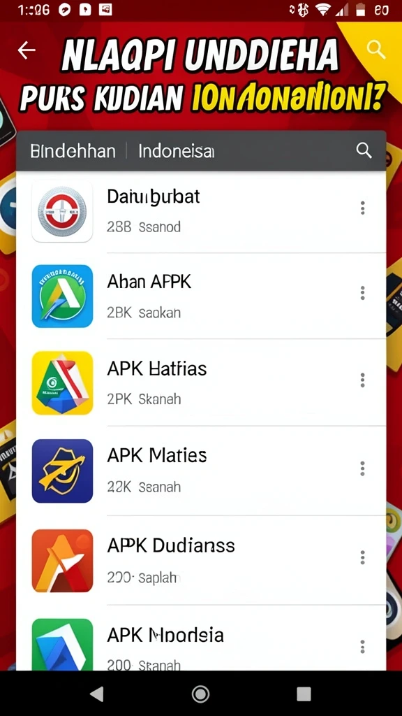 Berbagai pilihan permainan seru tersedia.