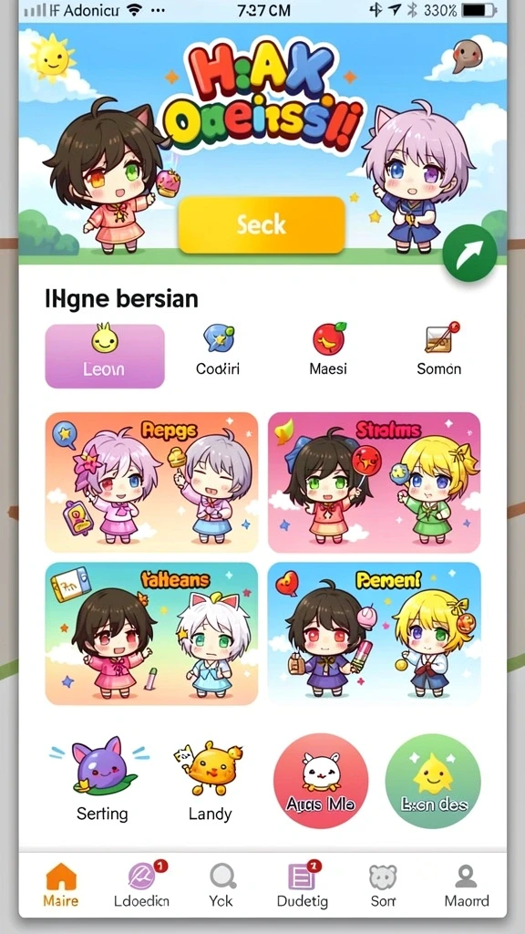 Level yang menantang dengan desain kreatif.