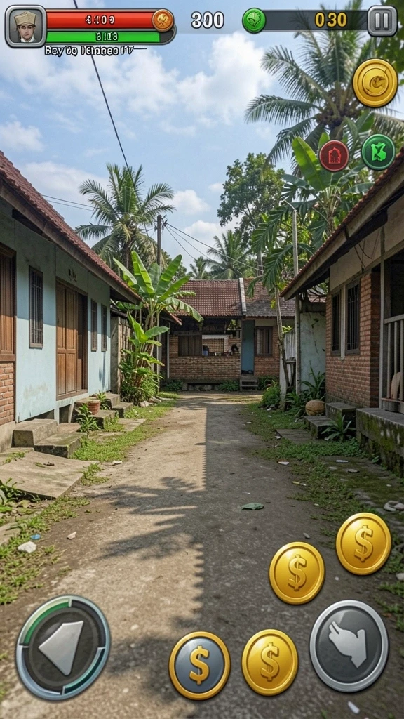 Tampilan awal yang memukau dengan karakter utama.