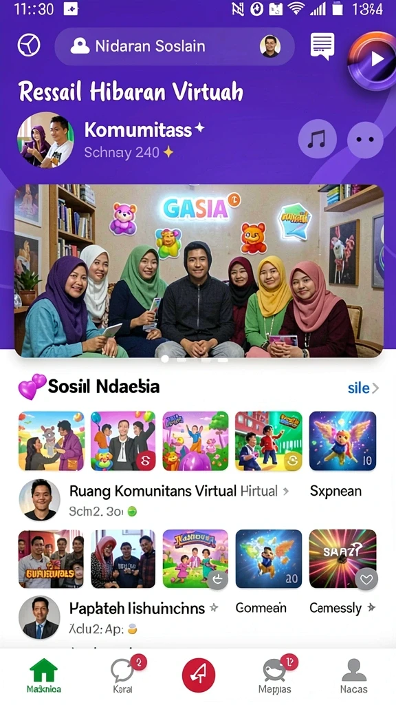 Berbagai karakter unik dalam SONTOGEL