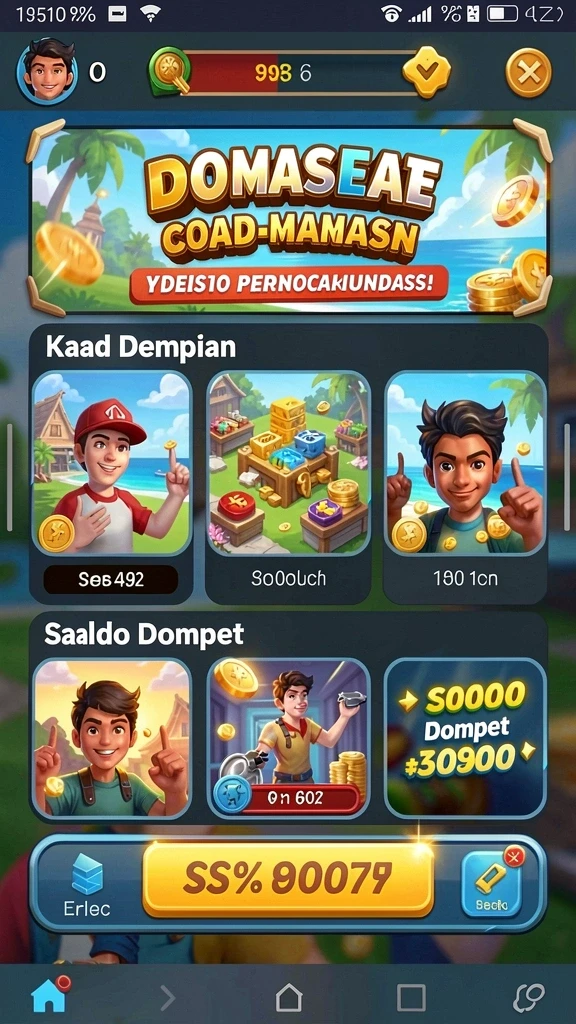 Tampilan antarmuka yang menarik dan mudah digunakan.