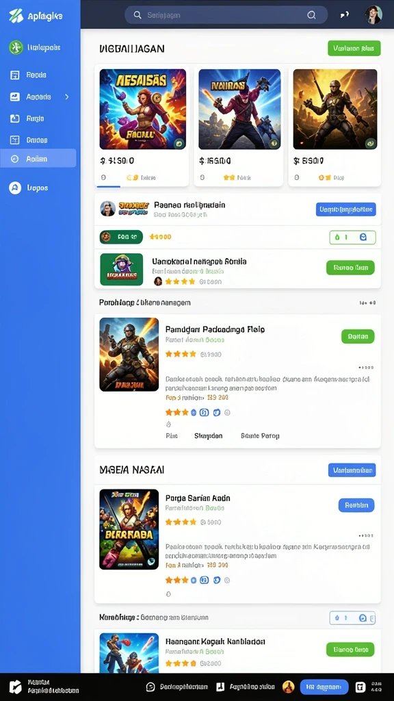 Tampilan antarmuka yang intuitif dan mudah digunakan.