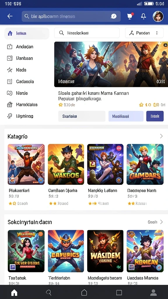 Grafis yang memukau dengan desain karakter yang unik.