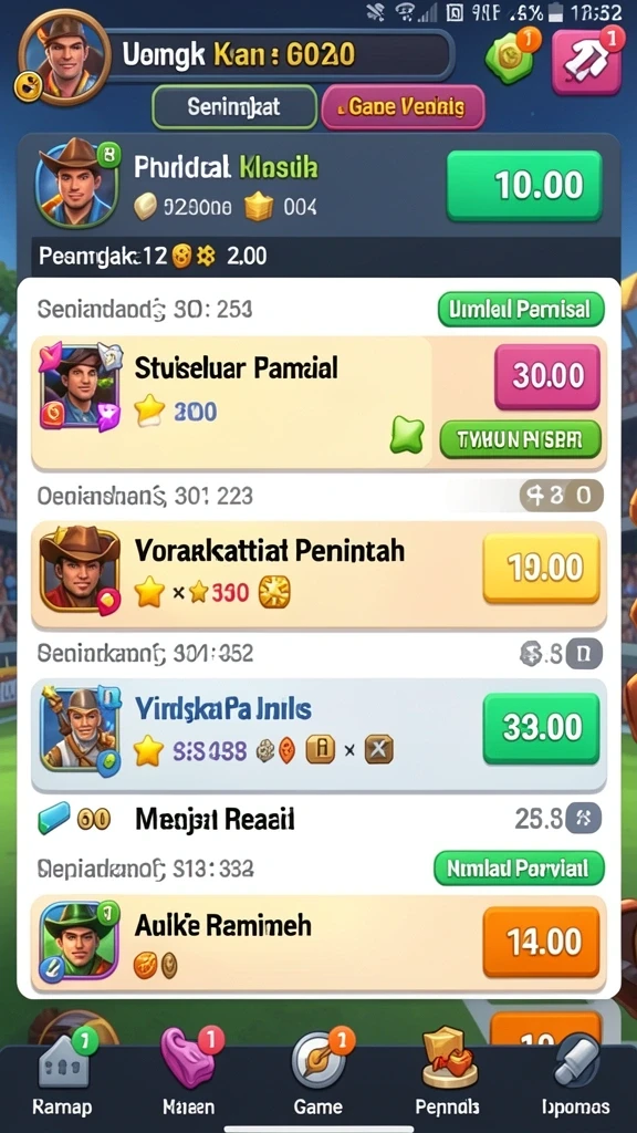 Tampilan antarmuka yang menarik dan ramah pengguna.