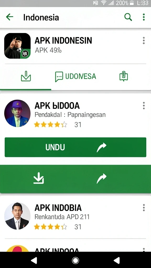 Tampilan antarmuka yang intuitif dan menarik.