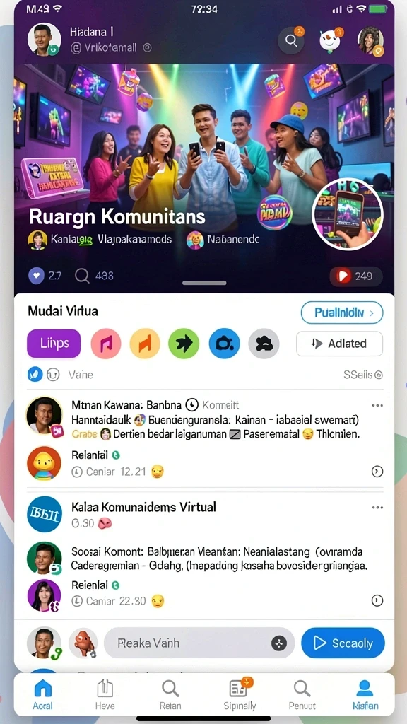 Karakter yang sangat detail dan menarik.