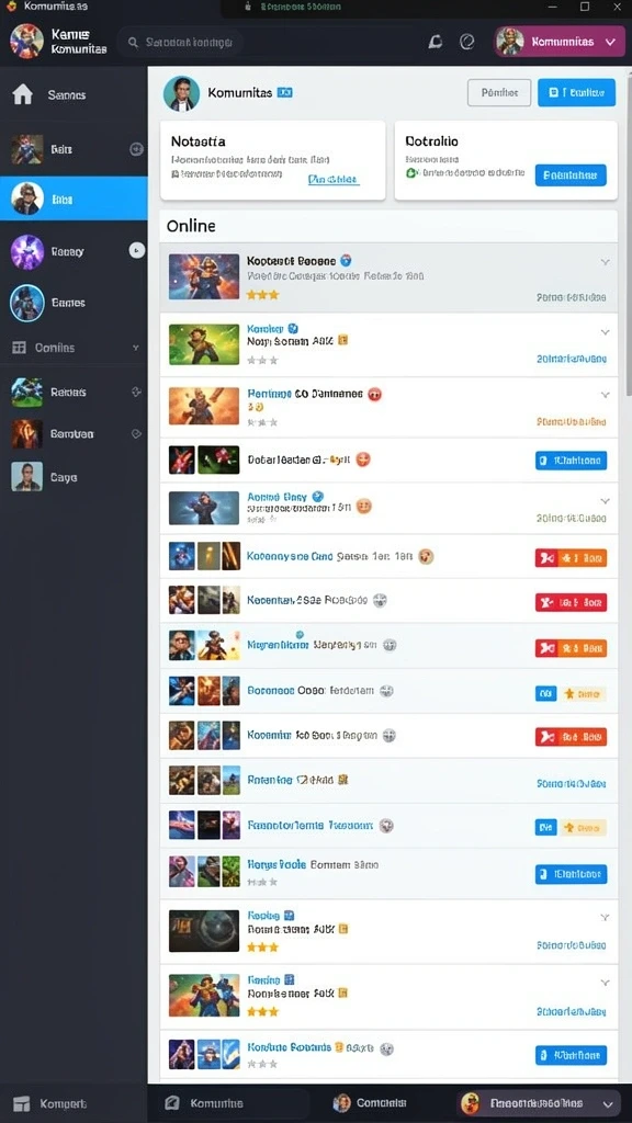 Screenshot menampilkan interaksi sosial antar pemain.