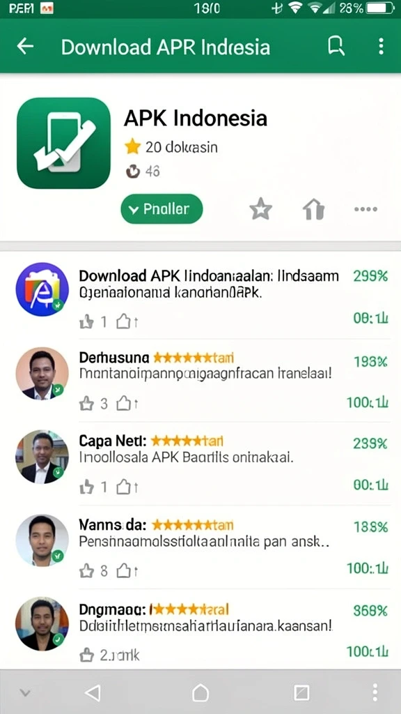 Tampilan antarmuka pengguna yang menarik